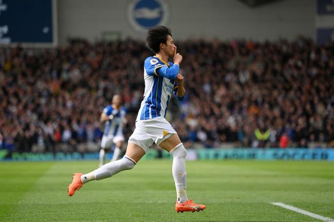 Mitoma tạo nên lịch sử tại Premier League